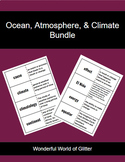 Ocean, Atmosphere, & Climate Bundle Middle School Science