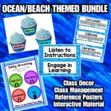 Ocean/ Beach- Themed CLASSROOM POSTERS AND DECORATIONS BUB