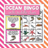 Ocean Bingo with Rhyming Riddle Clues