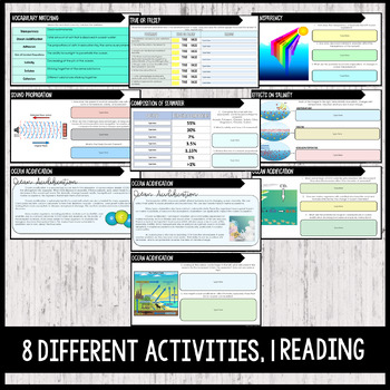 Ocean Chemistry and Ocean Acidification Google Slides™ and Print Activities