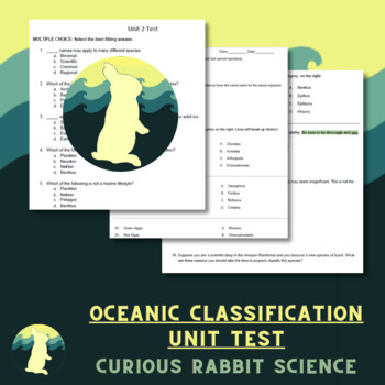 Preview of Ocean Classification Test