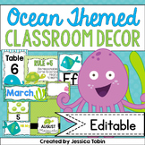 Ocean Theme Classroom Decor