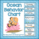 Ocean Classroom Decor Behavior Clip Chart
