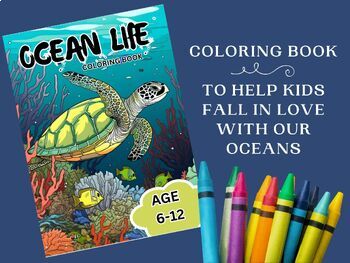 Preview of Ocean Coloring Book