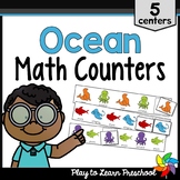 Ocean Counters - Math Centers for Preschool and PreK