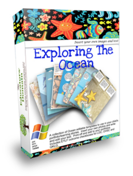 Preview of EYLF Exploring the Ocean Editable Pack
