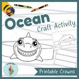 Sea Animal Craft Activity: Ocean Headbands for Coloring & 