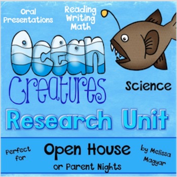 Preview of Ocean Creatures Research Unit