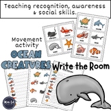 Ocean Creatures..Write The Room..Teaching Awareness..Commu