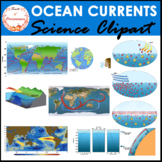 Ocean Currents and Coriolis Effect Clipart and Diagrams | 