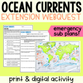 Ocean Currents Extension Webquest