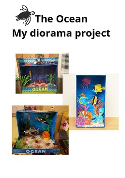 ocean ecosystem diorama