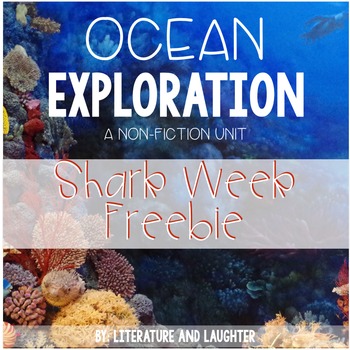 Preview of Ocean Exploration: Shark Freebie