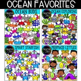 Ocean Clipart Favorites Bundle {Summer Kids Clipart, Ocean