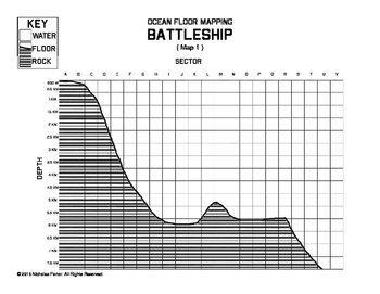 Ocean Floor Mapping Battleship Game