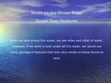 Ocean Floor PowerPoint / Notes