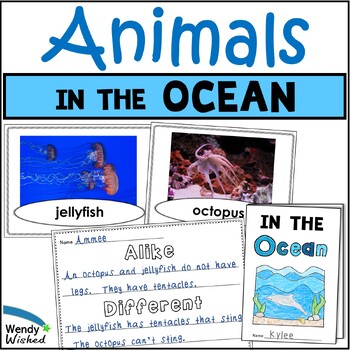 Preview of Ocean Animal Adaptations - Compare Diversity in Animal Habitats 2nd grade