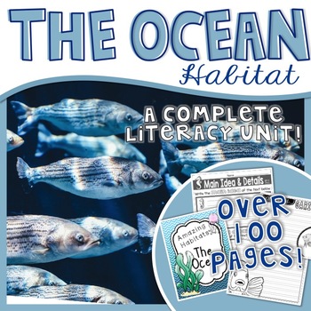 Preview of Ocean Habitat CCSS Unit