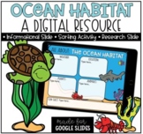 Ocean Habitat Online Digital Science Resource Google Slides™ 