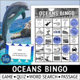 Oceans Bingo Game and Activities