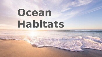 Preview of Ocean Habits 1