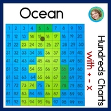 Ocean 100s Chart | Hundreds Chart | 100 Charts | Addition 