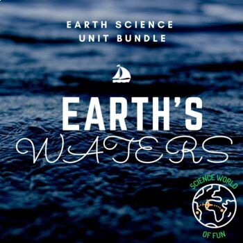 Preview of Earth's Oceans Notebook Bundle | Middle School Earth Science Curriculum
