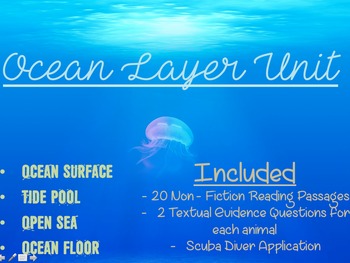 Preview of Ocean Layer Unit - Non Fiction