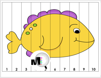 number puzzles ocean animals by marcia murphy tpt