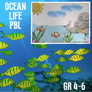 Preview of Ocean Life Ecosystem Science Unit | Project Based Learning