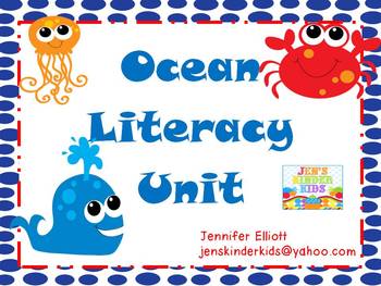 Preview of Ocean Literacy Stations Unit