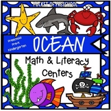 Ocean Math & Literacy Centers (Pirates too) Preschool, Pre