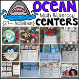 Ocean Math and Literacy Centers {CCSS}