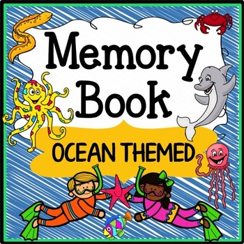 Preview of End of the Year Memory Book (Ocean Themed)