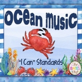 Ocean Music Decor - Music "I Can" Statements