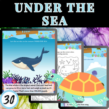 Preview of Ocean Odyssey: Engaging Under the Sea Activities for Children