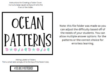 Preview of Ocean Patterns