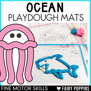 Under the Sea Playdough Mats - Fairy Poppins