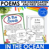 Ocean Poem for Kindergarten & 1st Grade w Poetry Activitie