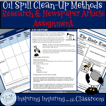 Preview of Environmental Science: Ocean Pollution Oil Spill Clean-Up Methods Research