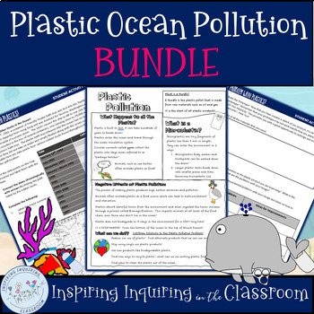 Preview of Ocean Pollution: Plastic Pollution Bundle