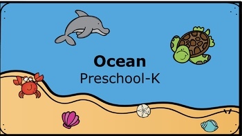 Preview of Ocean Preschool-Kindergarten Pack