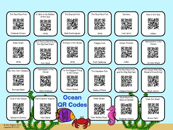 Preview of Ocean QR Codes