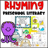 Ocean Rhyming Preschool and Kindergarten Literacy