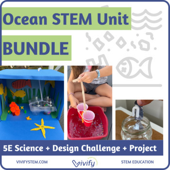 Preview of Ocean STEM Unit + Research Project (Great for Earth Day!)