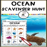 Ocean Scavenger Hunt | Printable Checklist for Outdoor Ocean Walk
