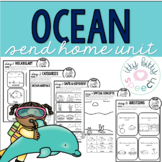 Ocean Send Home Preschool Language Unit - Summer Speech an