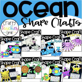 Preview of Ocean Shape Crafts Bundle
