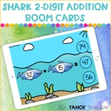 Ocean Shark 2-Digit Addition Boom Cards | Digital Math Cen