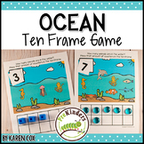 Ocean Ten Frame Game  (Pre-K + K Math)